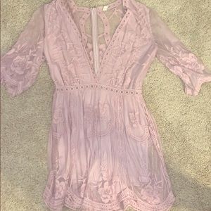 Pink romper